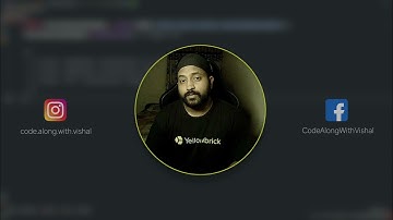 Conceptual and core JavaScript Webinar Introduction (Hinglish) | Code along with Vishal