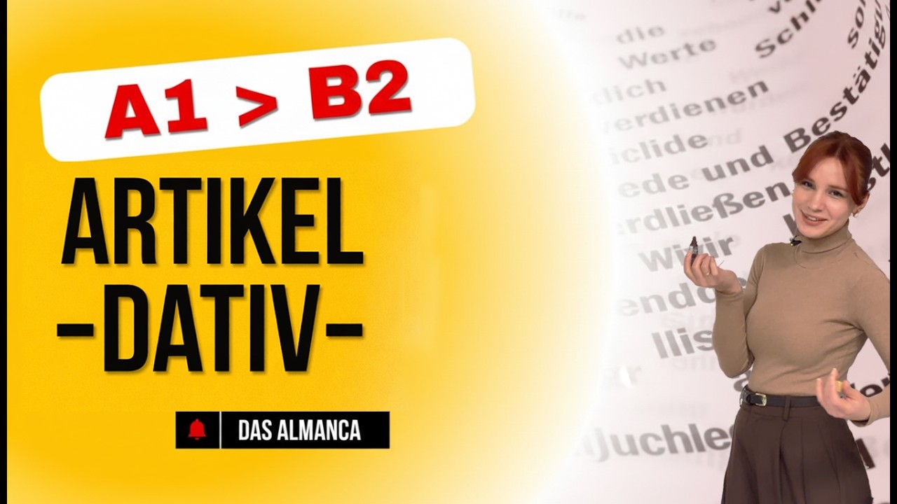 Almanca Dativ Nedir? | Artık Karıştırmayacaksın! (A1–A2) #viral