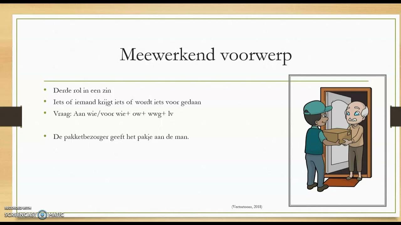 Uitleg lijdend en meewerkend voorwerp YouTube