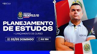 CONCURSO PREF. PIRENÓPOLIS/GO: PLANEJAMENTO DE ESTUDOS + LANÇAMENTO DO CURSO