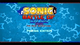Sonic Battle Of Chaos MUGEN New Adventure (Fan Game)