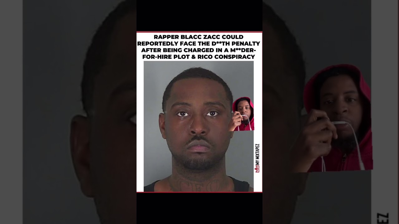 Рэпер из Южной Каролины Блэк Закк столкнулся с 💀 штрафом