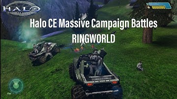 Halo CE Massive Campaign Battles - HALO