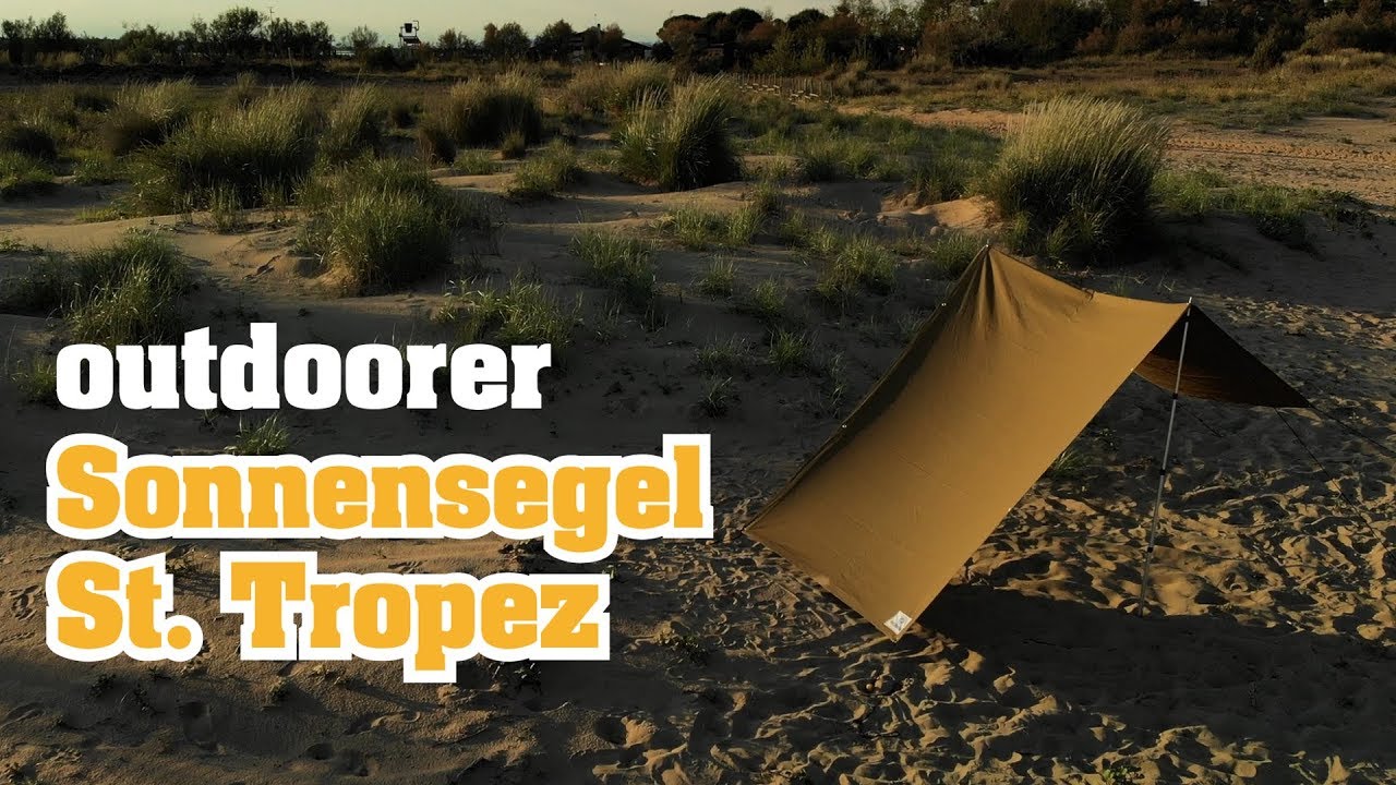 outdoorer Sonnensegel St. Tropez - das Strand Tarp mit UV-Schutz