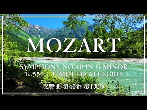 Mozart】Symphony No.40 in G minor K.550：Ⅰ.Molto Allegro
