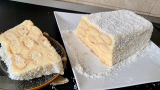 Prajitura Raffaello 👉 fără coacere | in doar 10 minute faci o prajitura CREMOASĂ și DELICIOASA 😋