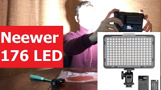 0068 - Review Neewer LED 176 Dimmable Video Photo Light