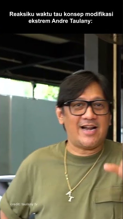 Konsep modifikasi Andre Taulany di Black Stone LiveModz 2022 bakal bikin melongo.. 👀🤯 | #Shorts