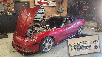 C6 Corvette Before And After Long Tube Headers With Dyno Pulls