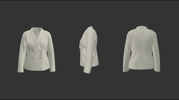 Marvelous Designer 9.5: Blazer Modular Configurator