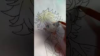 Emma/the promised neverland/anime otaku shorts drawing creative