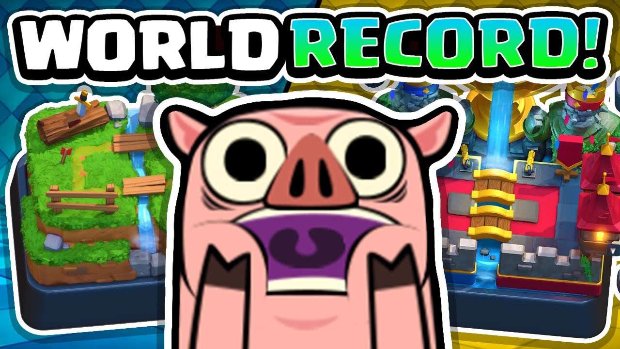 WORLD RECORD! | Clash Royale SPEEDRUN (2021)