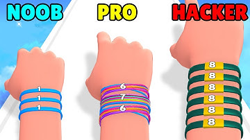 NOOB vs PRO vs HACKER in Rubber Challenge!