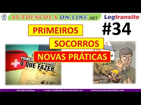 Novas Práticas Cobradas nas Provas do Detran - PRIMEIROS SOCORROS