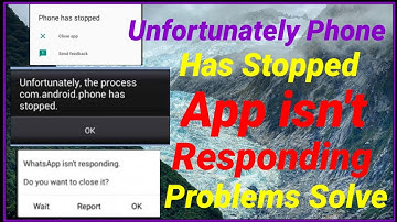 Unfortunately App Has Stopped Problem Solved || Phone Has Stopped Problem Solve || How To Fix Phone
