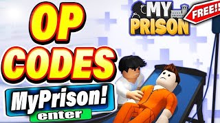 *NEW* ALL WORKING CODES FOR MY PRISON! ROBLOX MY PRISON CODES 2024