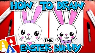 How To Draw A Big Easter Bunny Portrait screenshot 4