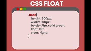 Float in CSS Lesson - 14