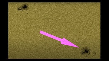 Lunt Solar Wedge high Magnification views of Sun Spots with Player One Astronomy Apollo Max Camera