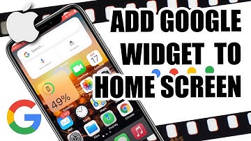 How to Add Google Widget to iPhone or iPad Home Screen