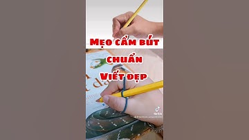 Mẹo dạy bé cầm bút chuẩn viết đẹp không thể bỏ qua #shorts