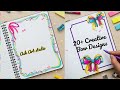 5 easy BORDER DESIGNS/PROJECT WORK DESIGNS/CORNER AND SIDE BORDER DESIGN
