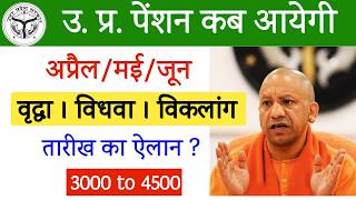 अप्रैल मई जून की पेंशन कब आएगी 2026 | UP Old Age Pension Kab Aaegi | Pension Kab Aaegi