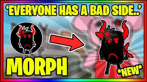 HOW TO GET THE "EVERYONE HAS A BAD SIDE.." BADGE/MORPH IN PIGGY RP: INFECTION || Roblox