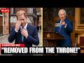 Prince Harry GOES NUTS After King Charles REMOVES His Kids From the Throne
