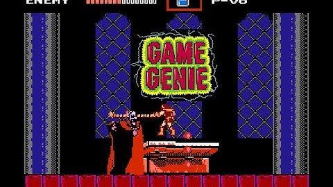 Castlevania Game Genie (Nintendo)