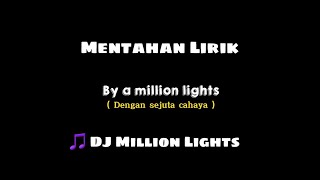 Mentahan Lirik \u0026 Terjemahan DJ Million Lights by DJ Santuy 1 Menit