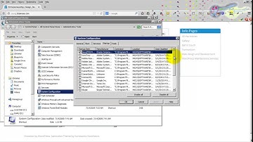How to disable / enable any windows startup program in Windows7 -Windows 8