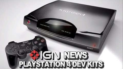 IGN News - PS4 Developer Kits Version 2 Surface