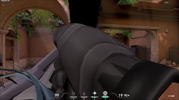 Valorant Bug/Glitch - Shooting Range - zoom into the weapon