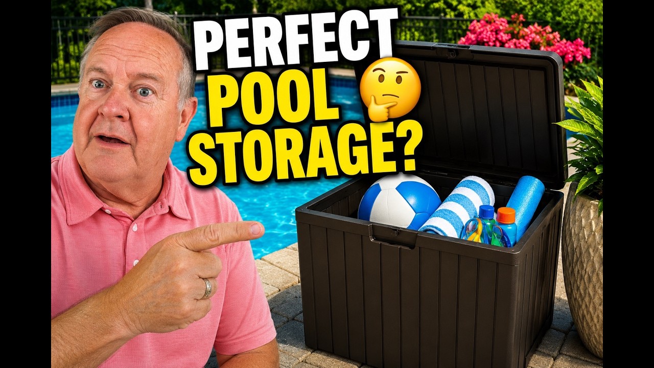 Is This Keter 30 Gallon Storage Box Perfect for the Pool?** - YouTube