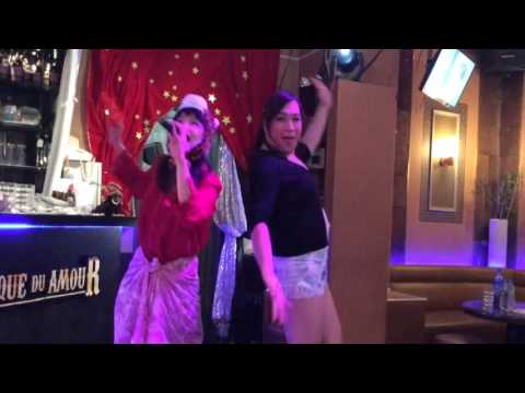 ニューハーフクラブに潜入！お店の美女達と喜怒哀楽とそばかす熱唱ダンス