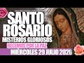 SANTO ROSARIO DE HOY Miércoles 29 de Julio de 2020|MISTERIOS GLORIOSOS//JULIO//VIRGEN DE GUADALUPE