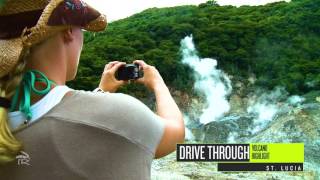 Drive Through Volcano in St. Lucia