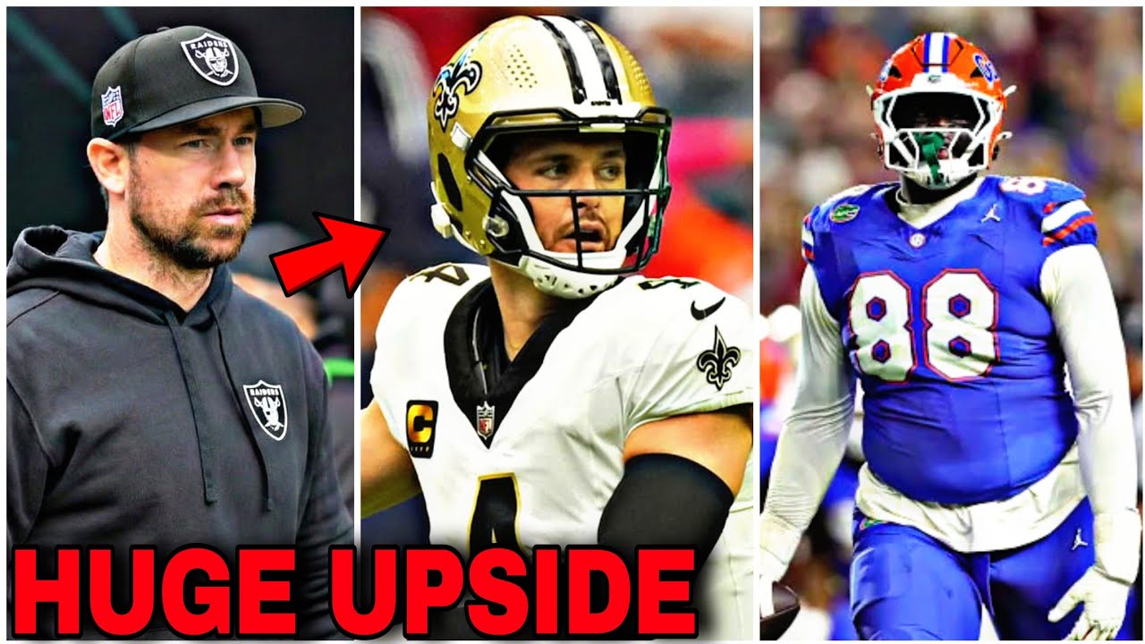 Should the Raiders BRING BACK QB Derek Carr? + HUGE Combine Update...