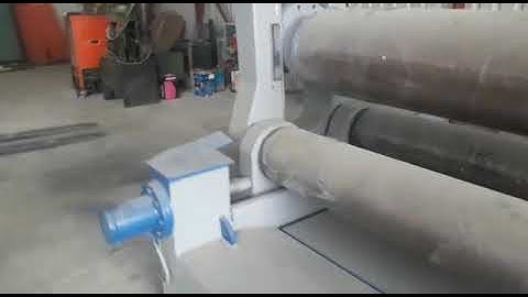 Akyapak 3 meter plate rolling machine with 16 mm thickness