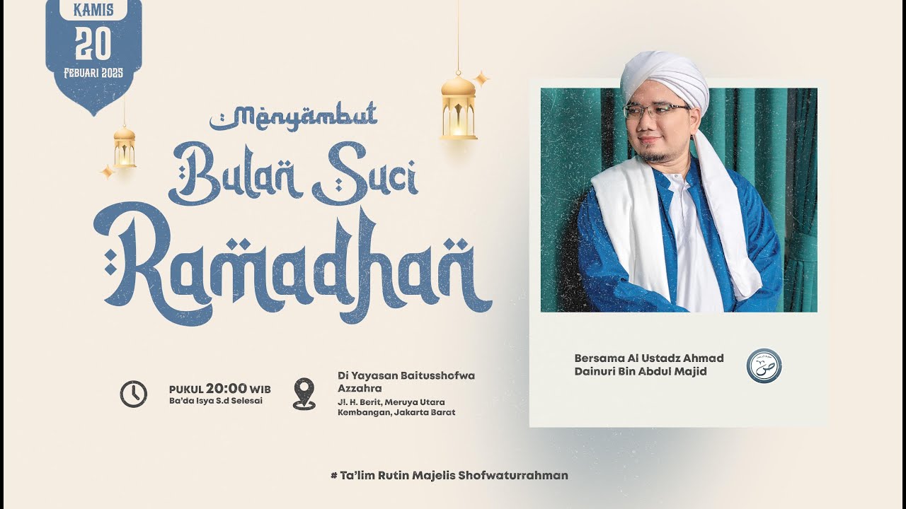 🔴TA'LIM RUTIN MALAM JUM'AT | MAJELIS SHOFWATURRAHMAN