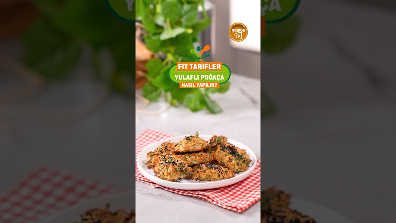 Yulaflı Fit Poğaça Tarifi ????  #migrostv  #yemektarifleri #shorts