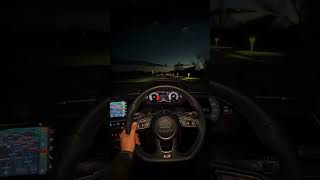 night driving in Audi s3 #audi #driving