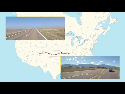 Lee's Summit, MO to Salida, CO: A Complete Real Time Road Trip