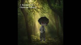 How I do lighting || #edit #gacha #viral #lighting #tutorial #shorts