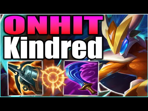 Power Farming Kindred Snowballs Out Of Control! (Anti Mage Onhit Kindred) - League Of Legends