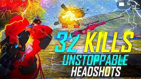 When #Badge99 Is in Mood | Unstoppable AWM Kills - Garena Free Fire #Viralvideo