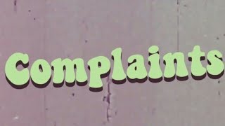 Sparks - Complaints (Unofficial Video)