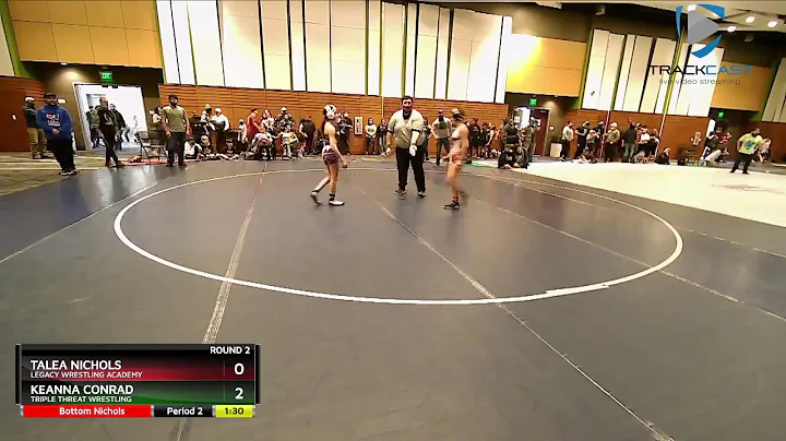 Middle School Girls 81-94 Keanna Conrad Triple Thr...