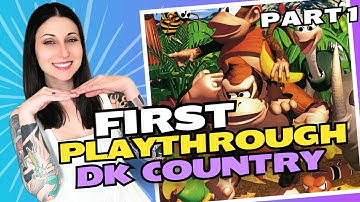 Donkey Kong Country First Playthrough -Part 1.5- VOD